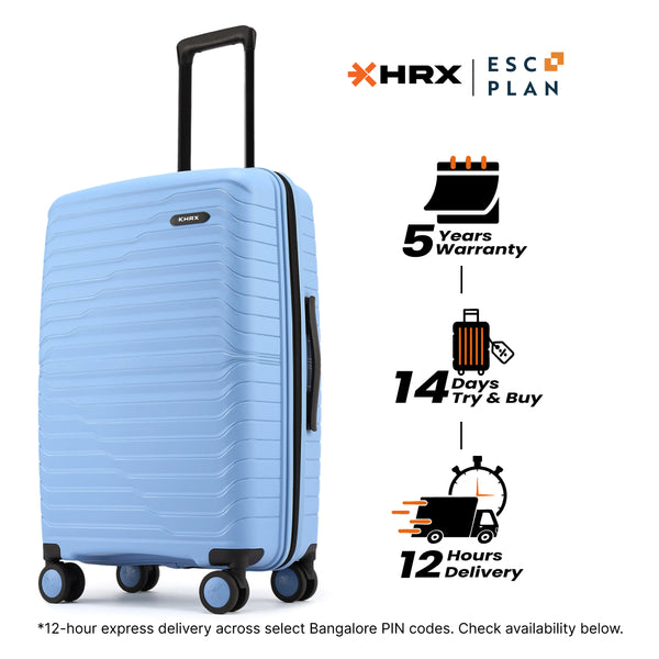 HRX by Hrithik Roshan Medium Check-in Suitcase (65 cm) 8 Wheels - Kyoto