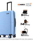 HRX by Hrithik Roshan Medium Check-in Suitcase (65 cm) 8 Wheels - Kyoto