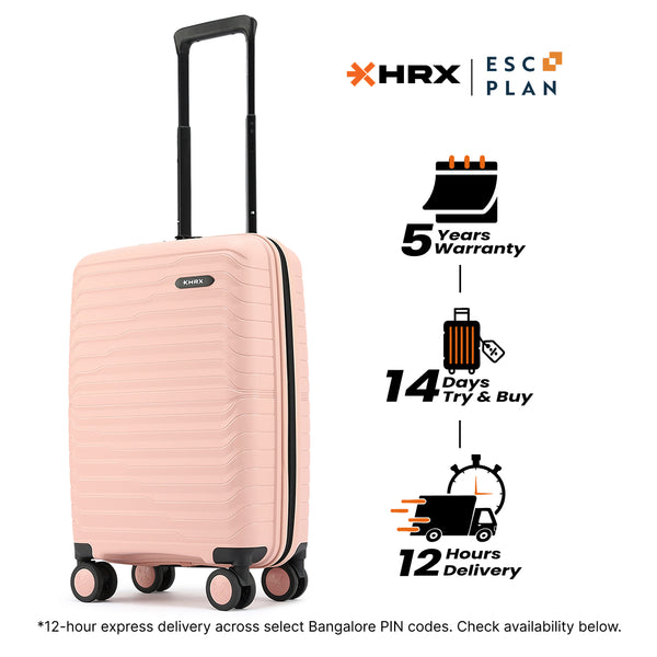 HRX by Hrithik Roshan Small Cabin Suitcase (56 cm) 8 Wheels - Kyoto