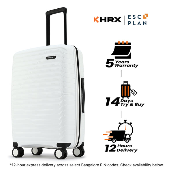 HRX by Hrithik Roshan Medium Check-in Suitcase (65 cm) 8 Wheels - Kyoto