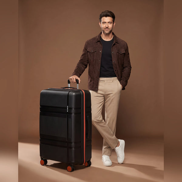 HRX Helium Large Check-in Suitcase (75 cm) 8 Wheels - Polycarbonate