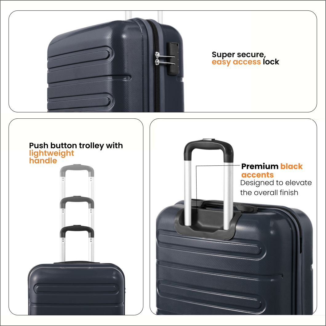 Snitch Loop Polypropylene Set of 2 Trolley (4 Wheels)