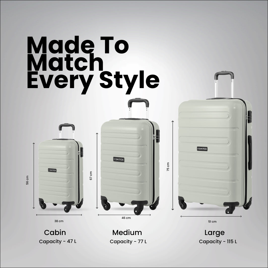 Snitch Loop Polypropylene Set of 2 Trolley (4 Wheels)