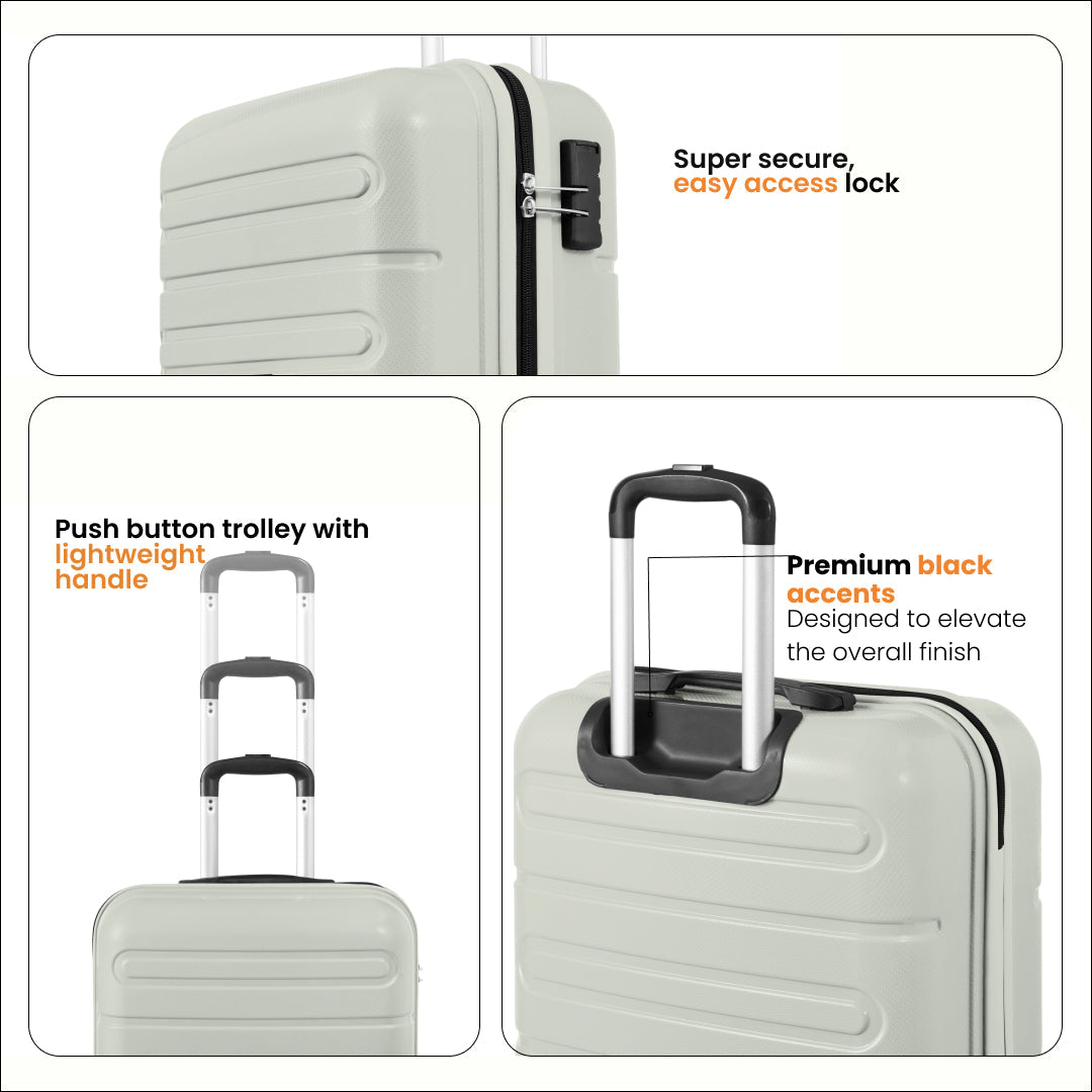 Snitch Loop Polypropylene Set of 2 Trolley (4 Wheels)