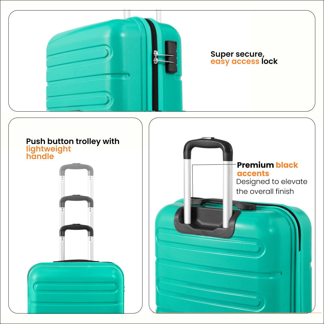 Snitch Loop Polypropylene Set of 2 Trolley (4 Wheels)
