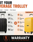 Snitch Loop Polypropylene Set of 2 Trolley (4 Wheels)