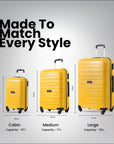 Snitch Loop Polypropylene Set of 2 Trolley (4 Wheels)