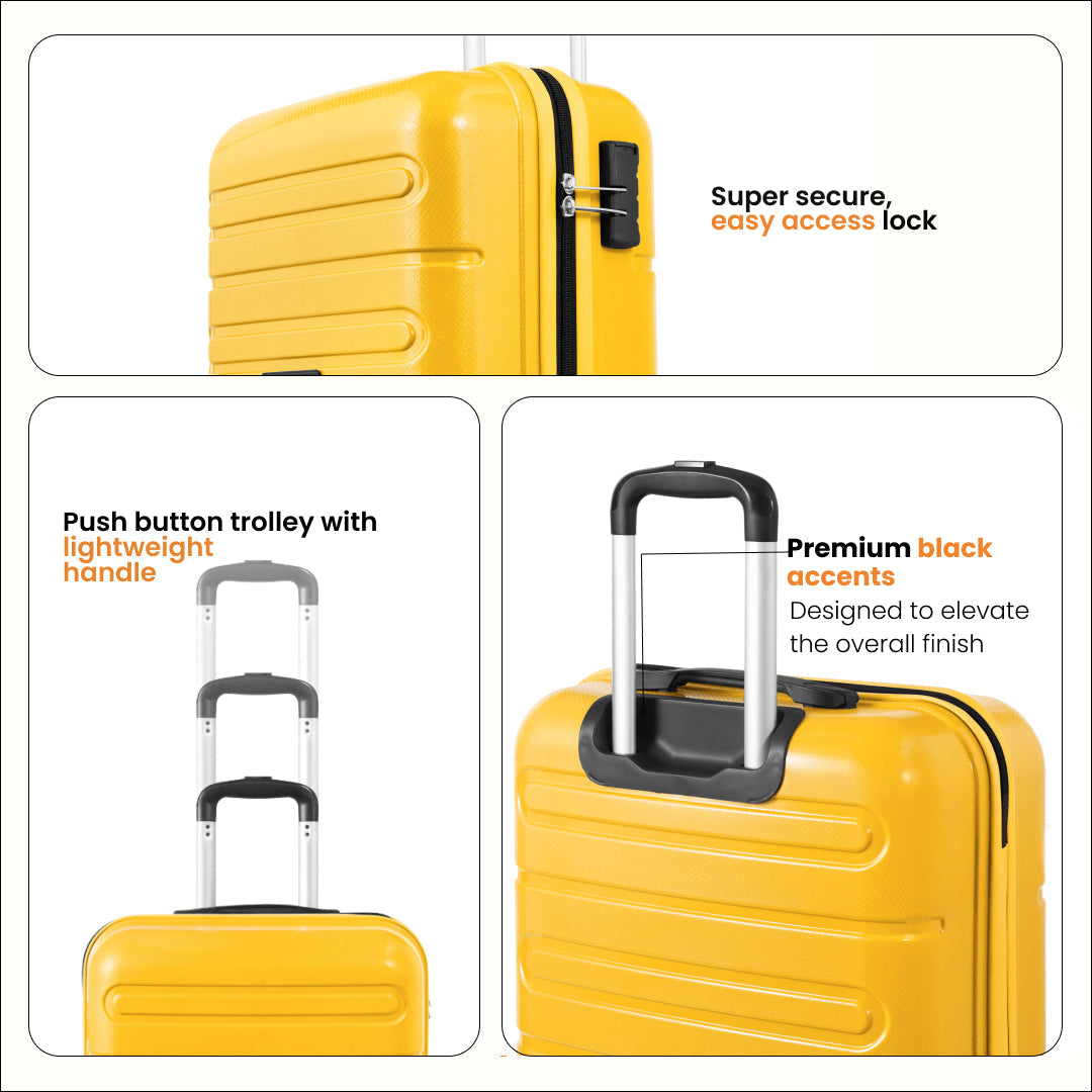 Snitch Loop Polypropylene Set of 2 Trolley (4 Wheels)