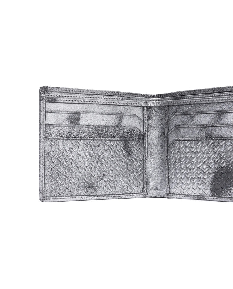 Rare Rabbit' Mahris (Leather) Wallet-Bi-Fold (Cc)-Metalic Foil