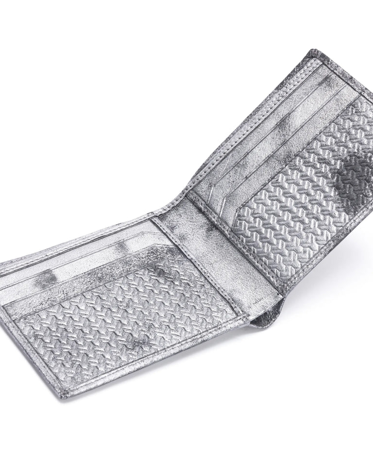 Rare Rabbit' Mahris (Leather) Wallet-Bi-Fold (Cc)-Metalic Foil