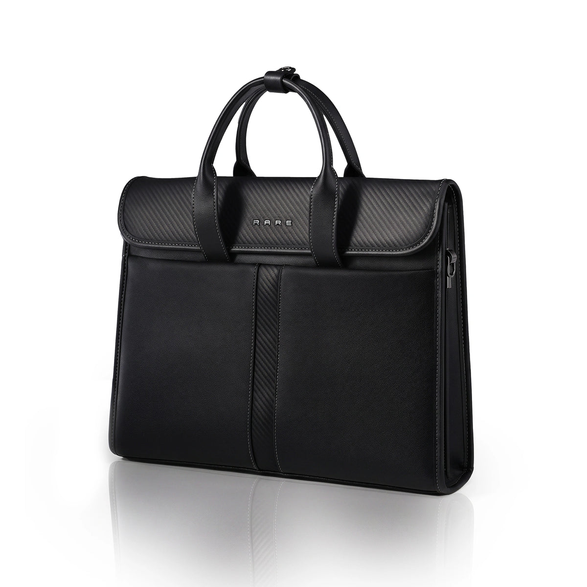 Rare Rabbit - Gallardo07 - Messenger Air - Nylon - Carbon Fibre Black - Black