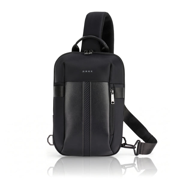 Rare Rabbit - Gallardo33 - Crossbody - Nylon - Carbon Fibre Black
