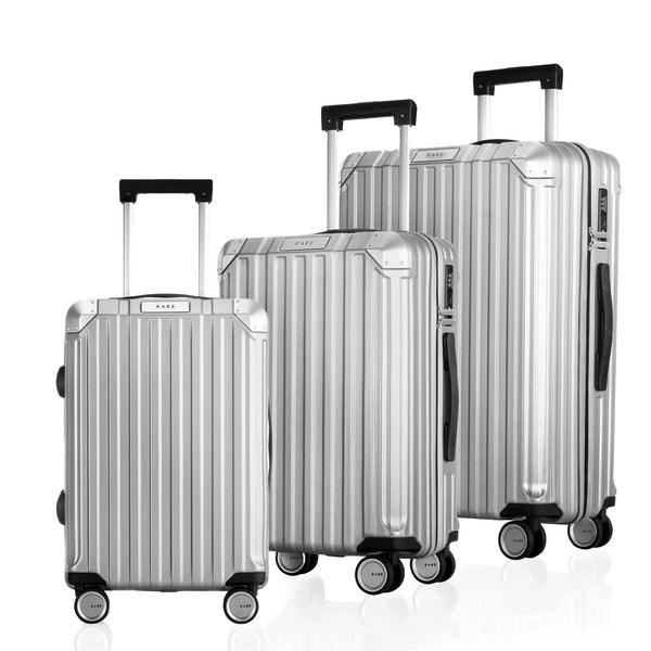 Rare Rabbit - Victus PRO - Set of 3 (58cm | 66cm | 78cm) - 8 Wheels - Polycarbonate - TSA Lock