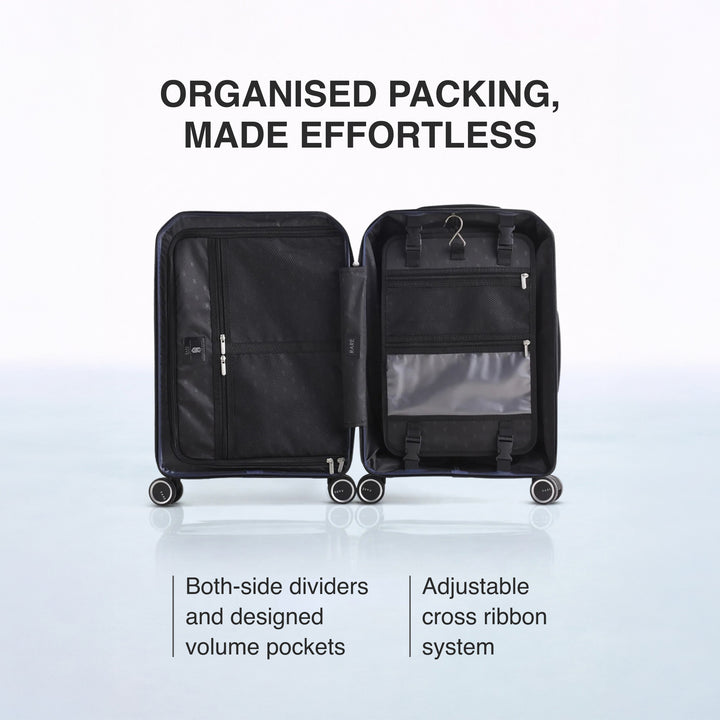 RARE RABBIT Gallardo Trolley – Hard Shell Polycarbonate Luggage