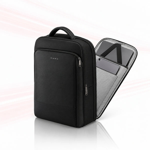 Rare Rabbit - Gallardo14 Overnight Backpack - Nylon - Carbon Fibre Black