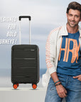 HRX by Hrithik Roshan Small Cabin Suitcase (56 cm) 8 Wheels - Zanzibar