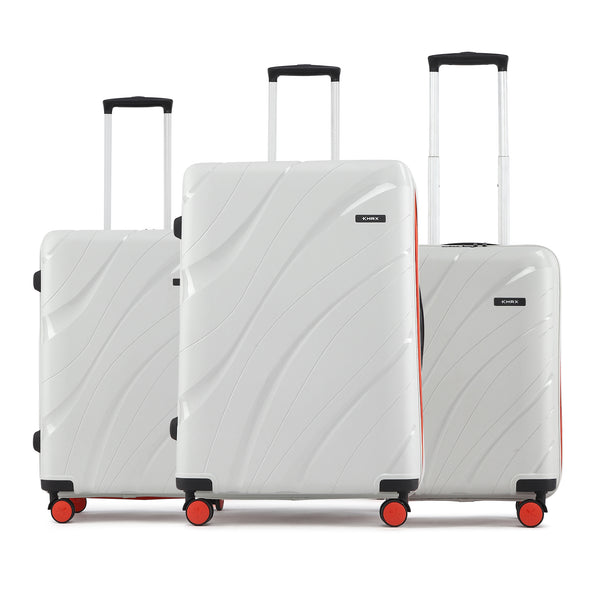 HRX by Hrithik Roshan Hard Body Set of 3 Luggage 8 Wheels - Madrid