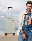 HRX by Hrithik Roshan Small Cabin Suitcase (56 cm) 8 Wheels - Zanzibar