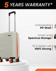 HRX by Hrithik Roshan Small Cabin Suitcase (56 cm) 8 Wheels - Zanzibar