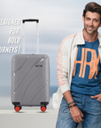 HRX by Hrithik Roshan Small Cabin Suitcase (56 cm) 8 Wheels - Madrid