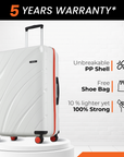 HRX by Hrithik Roshan Hard Body Set of 2 Luggage 8 Wheels - Madrid
