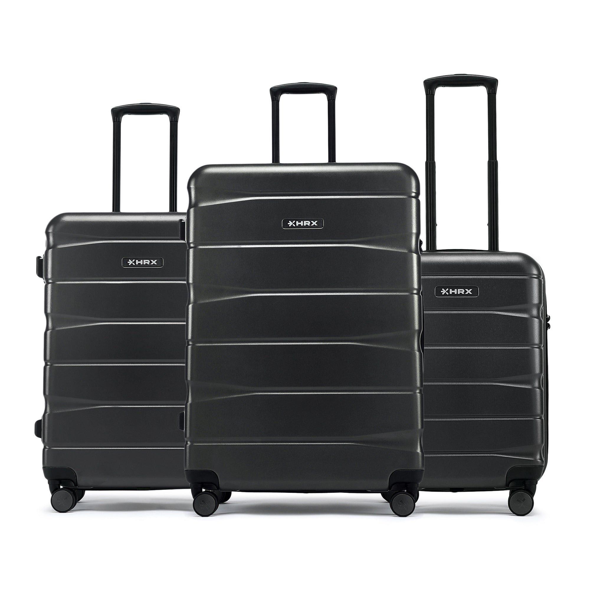 HRX by Hrithik Roshan Hard Body Set of 2 Luggage 8 Wheels - Brute