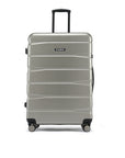 HRX by Hrithik Roshan Large Check-in Suitcase (75 cm) 8 Wheels - Brute - Silver
