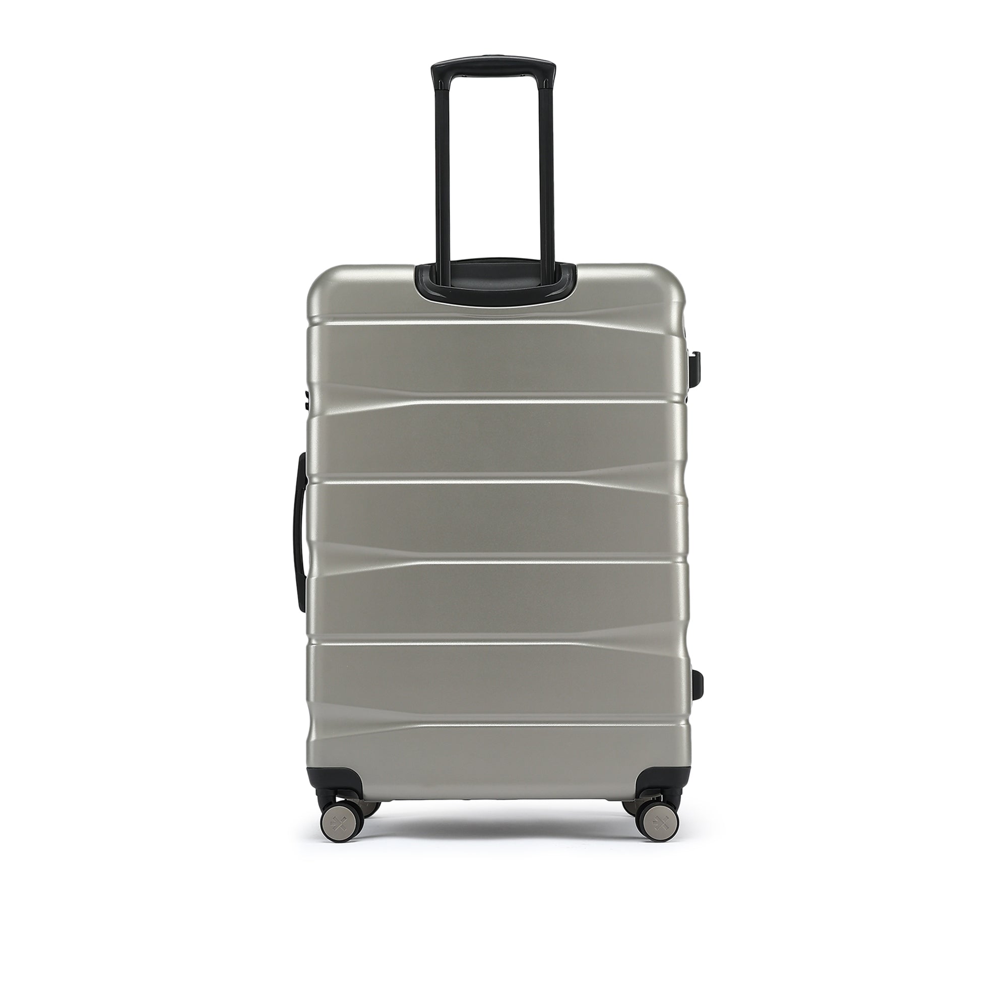 HRX by Hrithik Roshan Large Check-in Suitcase (75 cm) 8 Wheels - Brute - Silver