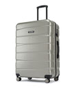 HRX by Hrithik Roshan Large Check-in Suitcase (75 cm) 8 Wheels - Brute - Silver