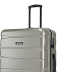 HRX by Hrithik Roshan Large Check-in Suitcase (75 cm) 8 Wheels - Brute - Silver