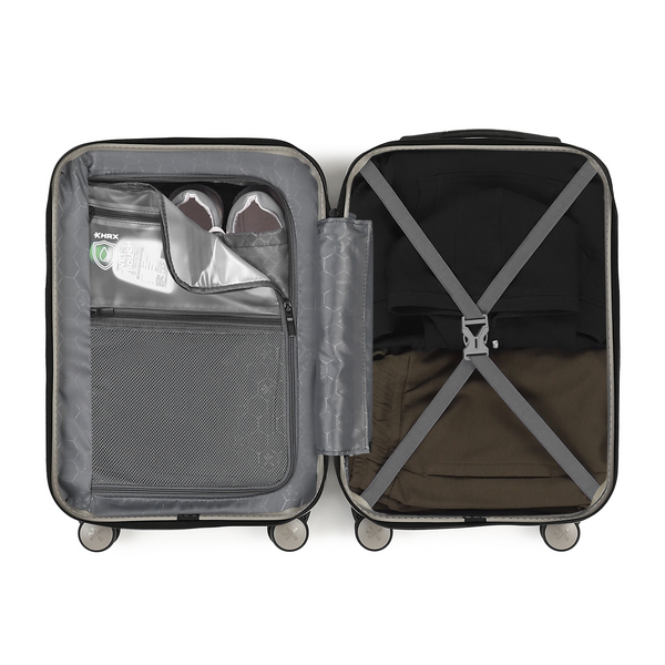 HRX by Hrithik Roshan Small Cabin Suitcase (56 cm) 8 Wheels - Force