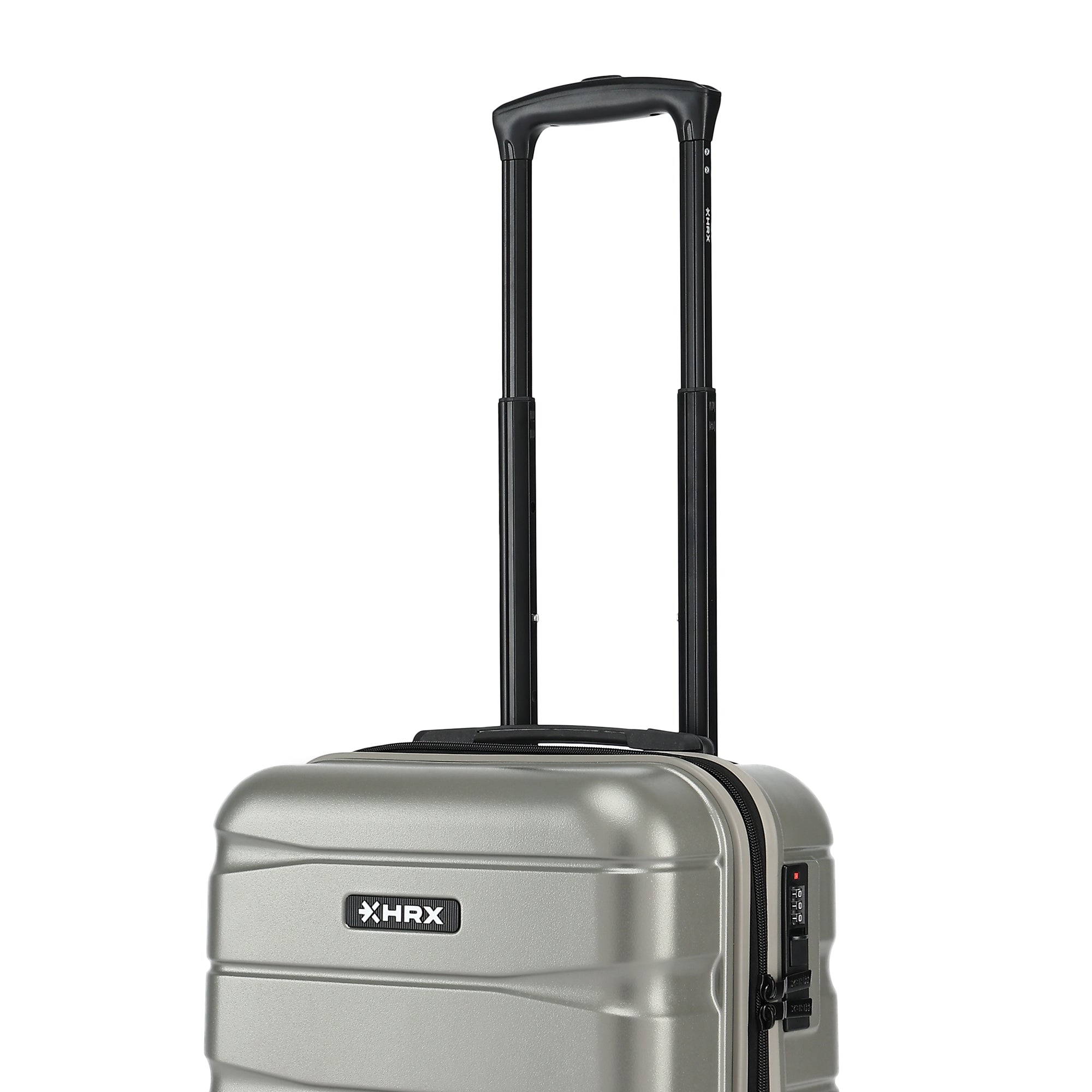 HRX by Hrithik Roshan  Small Cabin Suitcase (56 cm) 8 Wheels - Brute - Silver