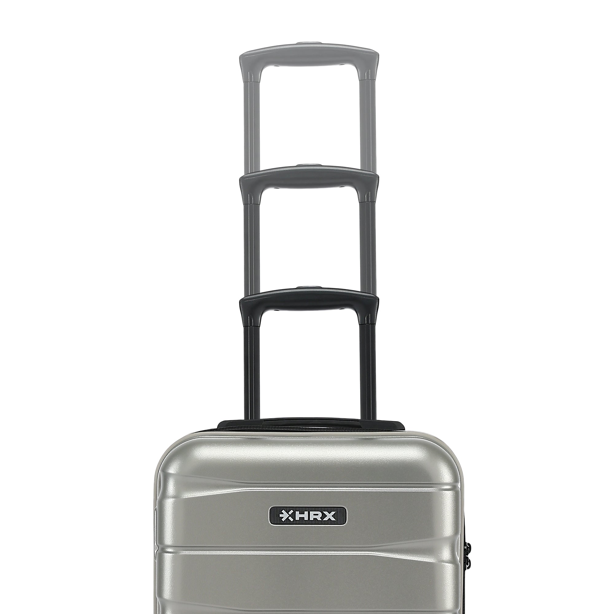 HRX by Hrithik Roshan  Small Cabin Suitcase (56 cm) 8 Wheels - Brute - Silver