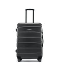 HRX by Hrithik Roshan Medium Check-in Suitcase (65 cm) 8 Wheels - Brute - Silver