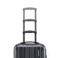 Small cabin suitcase handle set, charcoal and silver-gray color options shown