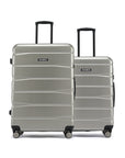 HRX by Hrithik Roshan Medium Check-in Suitcase (65 cm) 8 Wheels - Brute - Silver