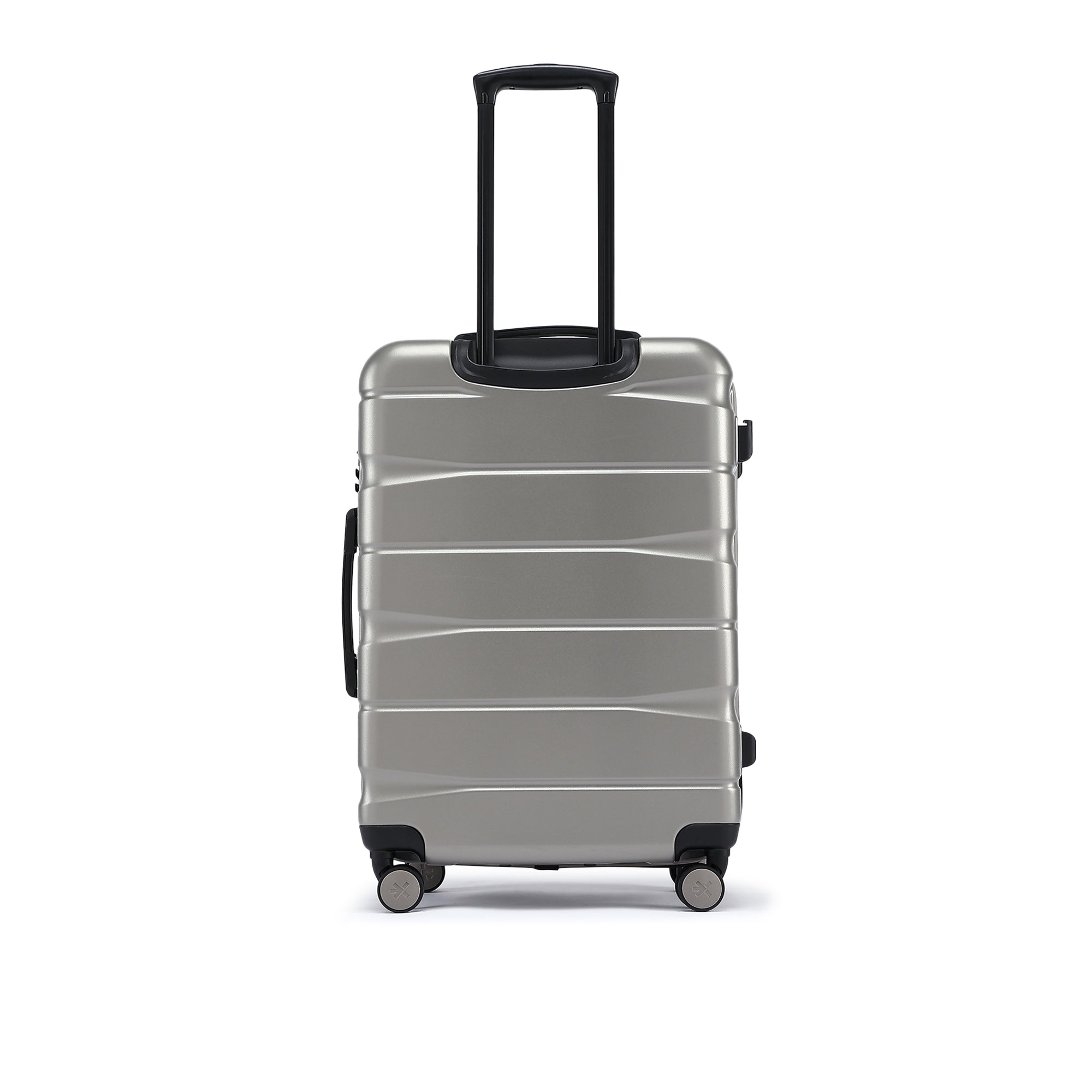 HRX by Hrithik Roshan Medium Check-in Suitcase (65 cm) 8 Wheels - Brute - Silver