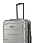 HRX by Hrithik Roshan Medium Check-in Suitcase (65 cm) 8 Wheels - Brute - Silver