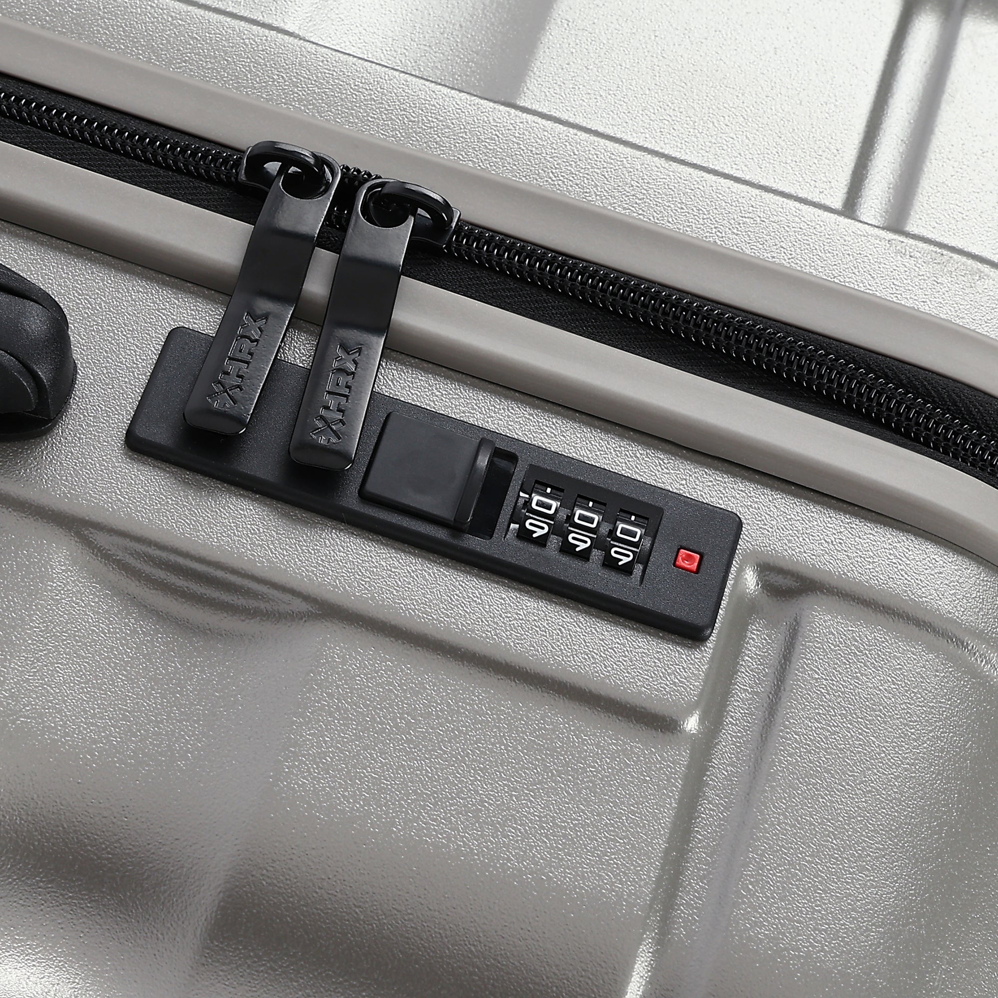 HRX by Hrithik Roshan Medium Check-in Suitcase (65 cm) 8 Wheels - Brute - Silver