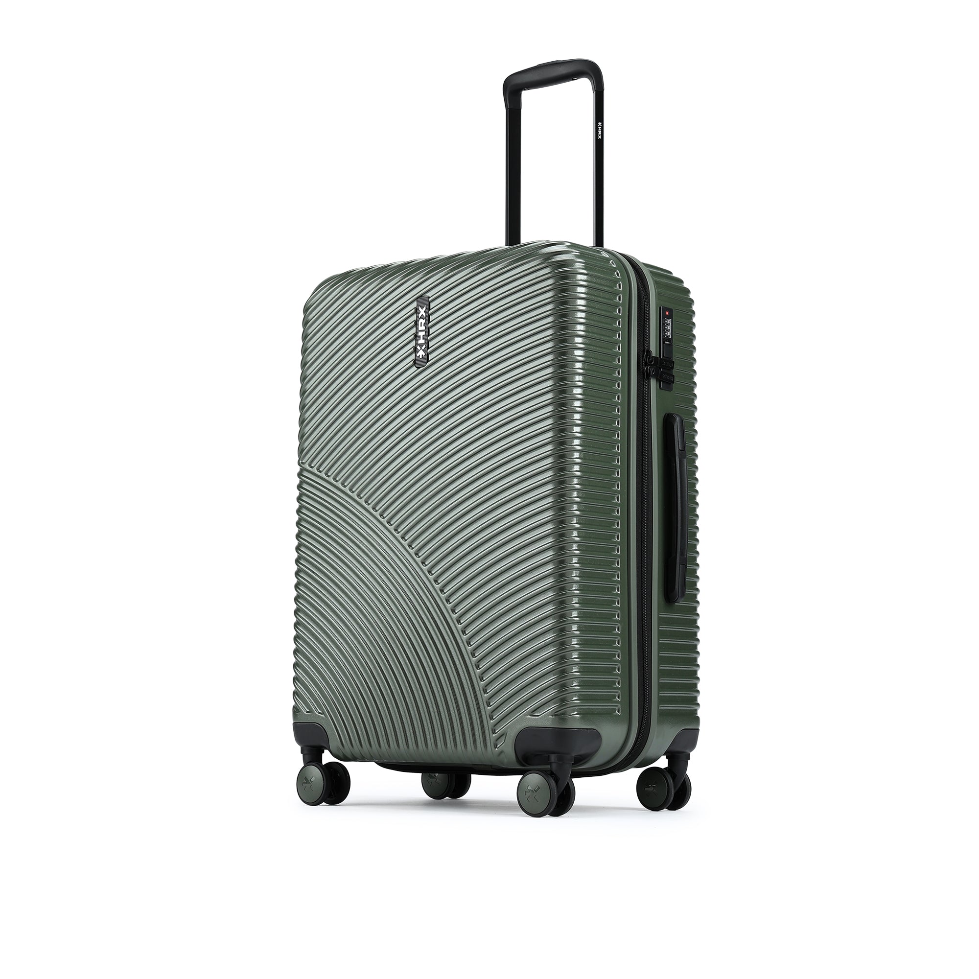 HRX by Hrithik Roshan Hard Body Set of 3 Luggage 8 Wheels - Glide