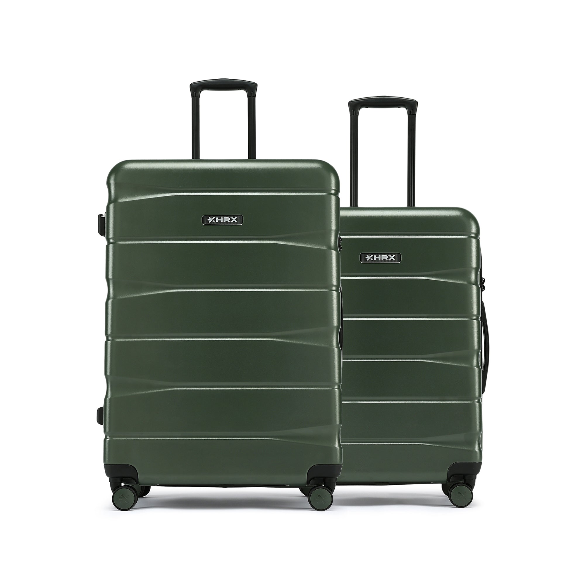 HRX by Hrithik Roshan Hard Body Set of 2 Luggage 8 Wheels - Brute