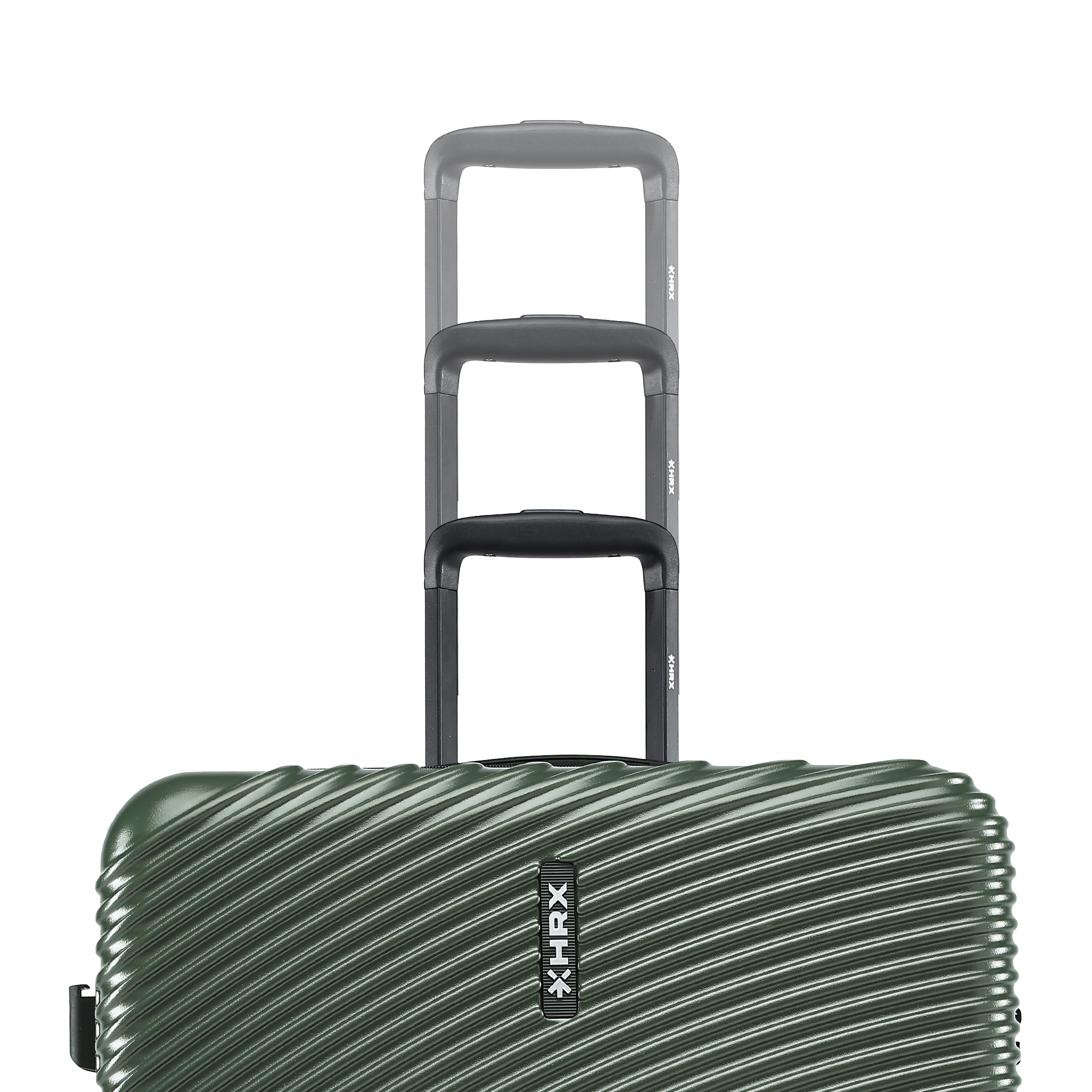 HRX by Hrithik Roshan Hard Body Set of 3 Luggage 8 Wheels - Glide