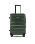 HRX by Hrithik Roshan Medium Check-in Suitcase (65 cm) 8 Wheels - Brute - Silver