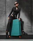 HRX by Hrithik Roshan Medium Check-in Suitcase (65 cm) 8 Wheels - Zanzibar