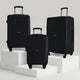HRX Icon Polypropylene Hard Body Set of 3 Luggage 4 Wheels (Small 57cm | Medium 67cm | Large 76cm)