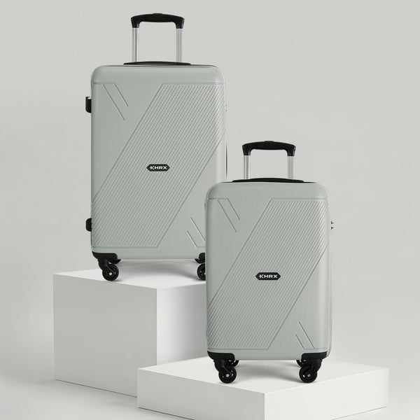 HRX Icon Polypropylene Hard Body Set of 2 Luggage 4 Wheels (Small 57cm | Medium 67cm)