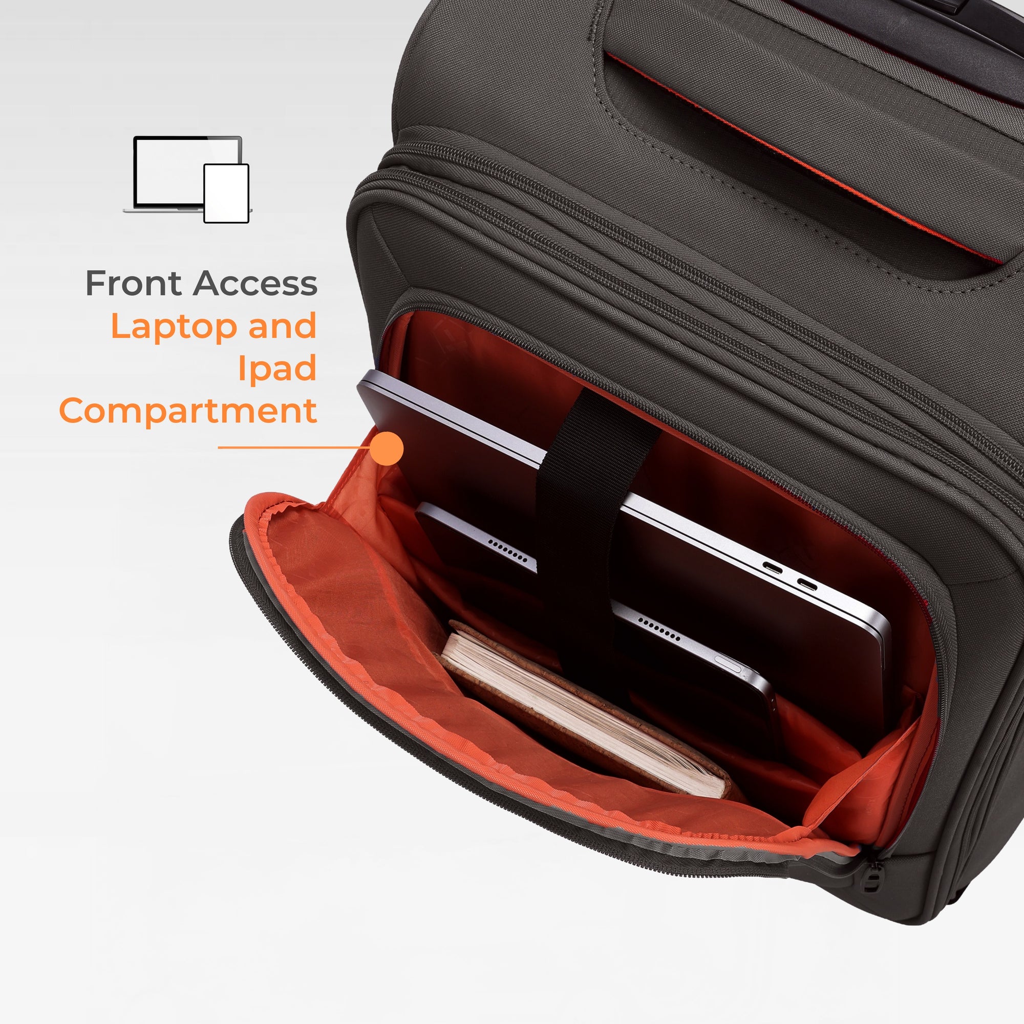 HRX Overdrive Spinner Trolley- Soft Body Luggage
