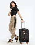 HRX Overdrive Spinner Trolley- Soft Body Luggage