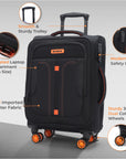 HRX Overdrive Spinner Trolley- Soft Body Luggage