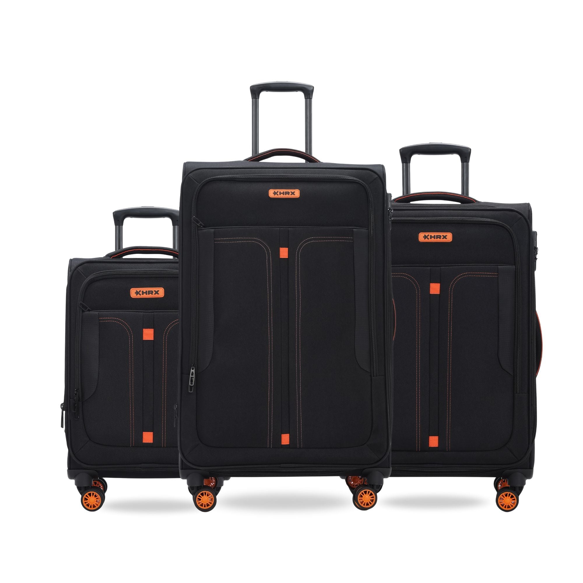 HRX Overdrive Spinner Trolley- Soft Body Luggage